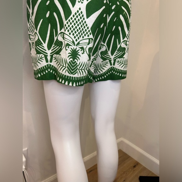Farm Rio Green and White Romper - Picture 13 of 14